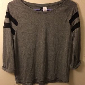 work out shirt divided